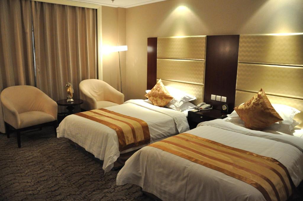 Hna Grand Hotel Shijingshan Beijing Bagian luar foto