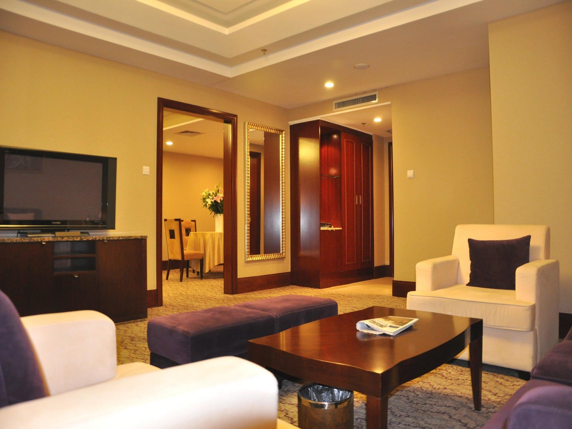 Hna Grand Hotel Shijingshan Beijing Bagian luar foto